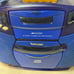 Venturer Compact CD Stereo Cassette Recorder Model CD1282- TESTED HTF Blue