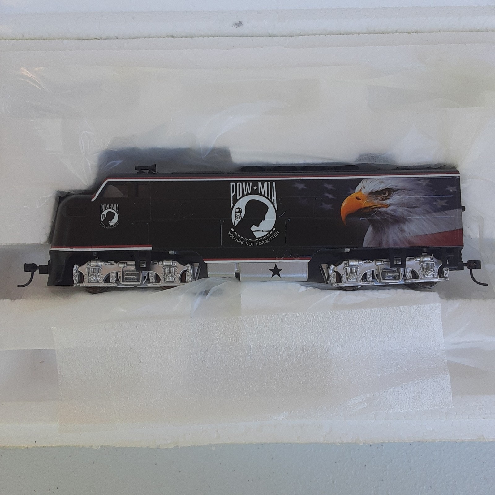 Hawthorne Village Bachmann POW/MIA Tribute Express Powered Locomotive With COA