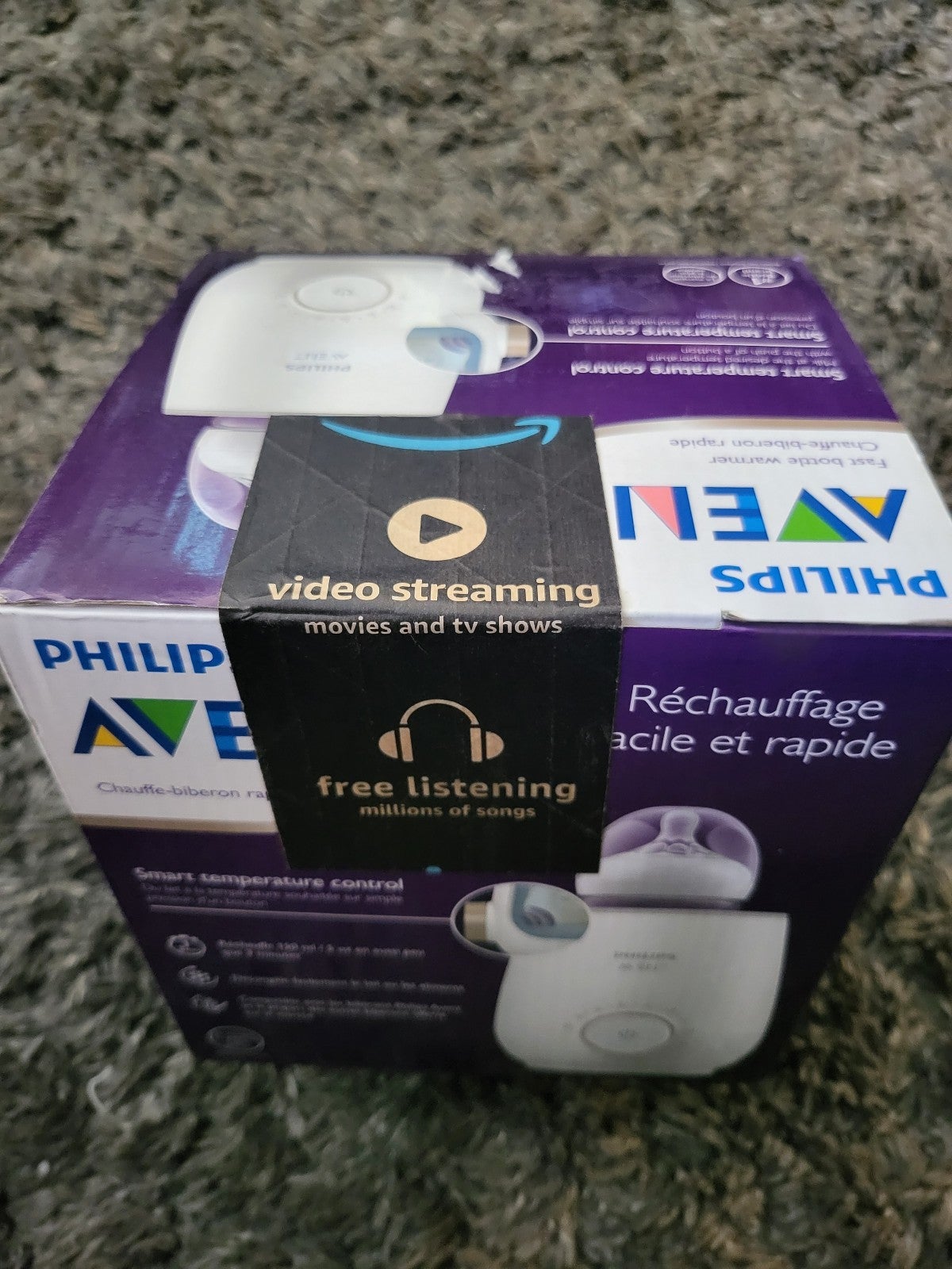 UNOPENED Phillips Avent Fast Baby Bottle Warmer with Smart Temperature Control