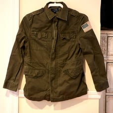 RALPH LAUREN POLO WOMANS ARMY/FATIGUE JACKET