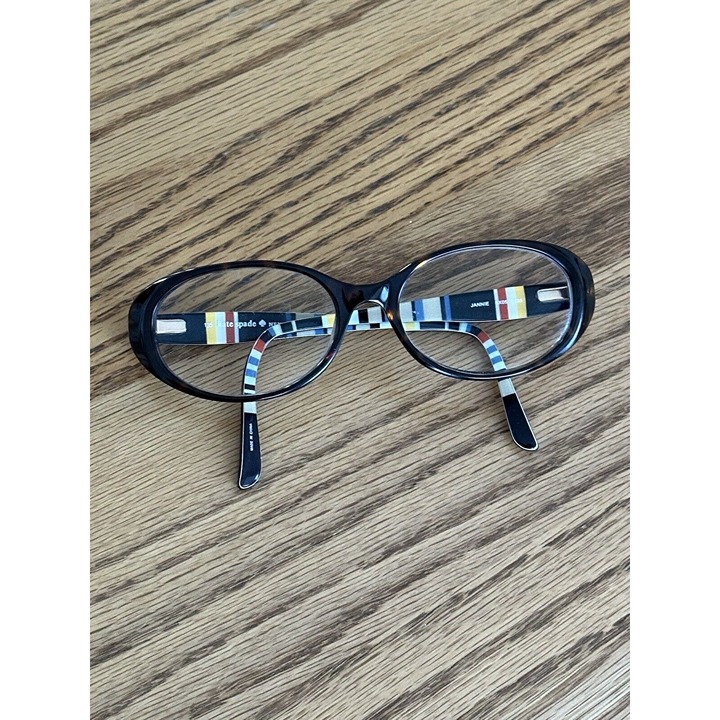 Kate Spade NY Tortoise Miti colored Frame Oval Eyeglasses Jannie 0X05 135