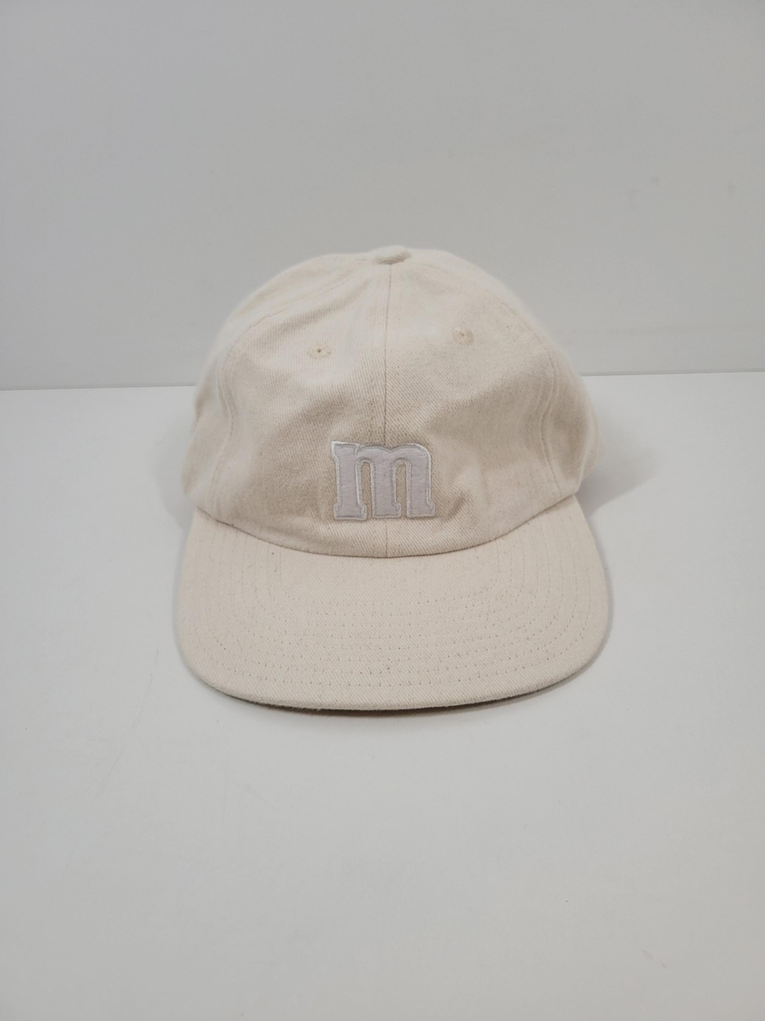 Vintage M&M Studios Ivory Embroidered Strapback Cap Baseball Hat