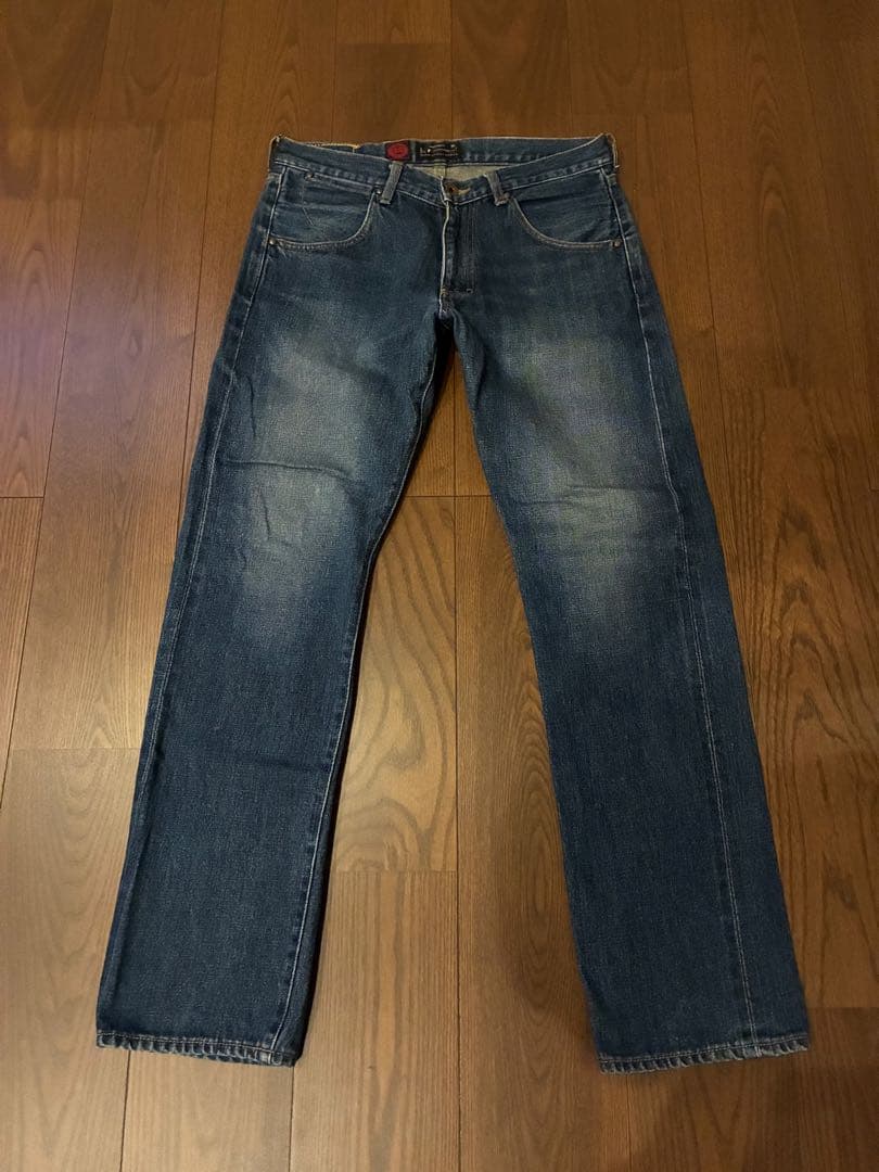 BEAMS 4-Pocket Jeans Blue Denim