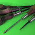5 Lot Vintage MAC Tools Wood Handled Philips 1 2 Flat Head Screwdriver 1201 H2