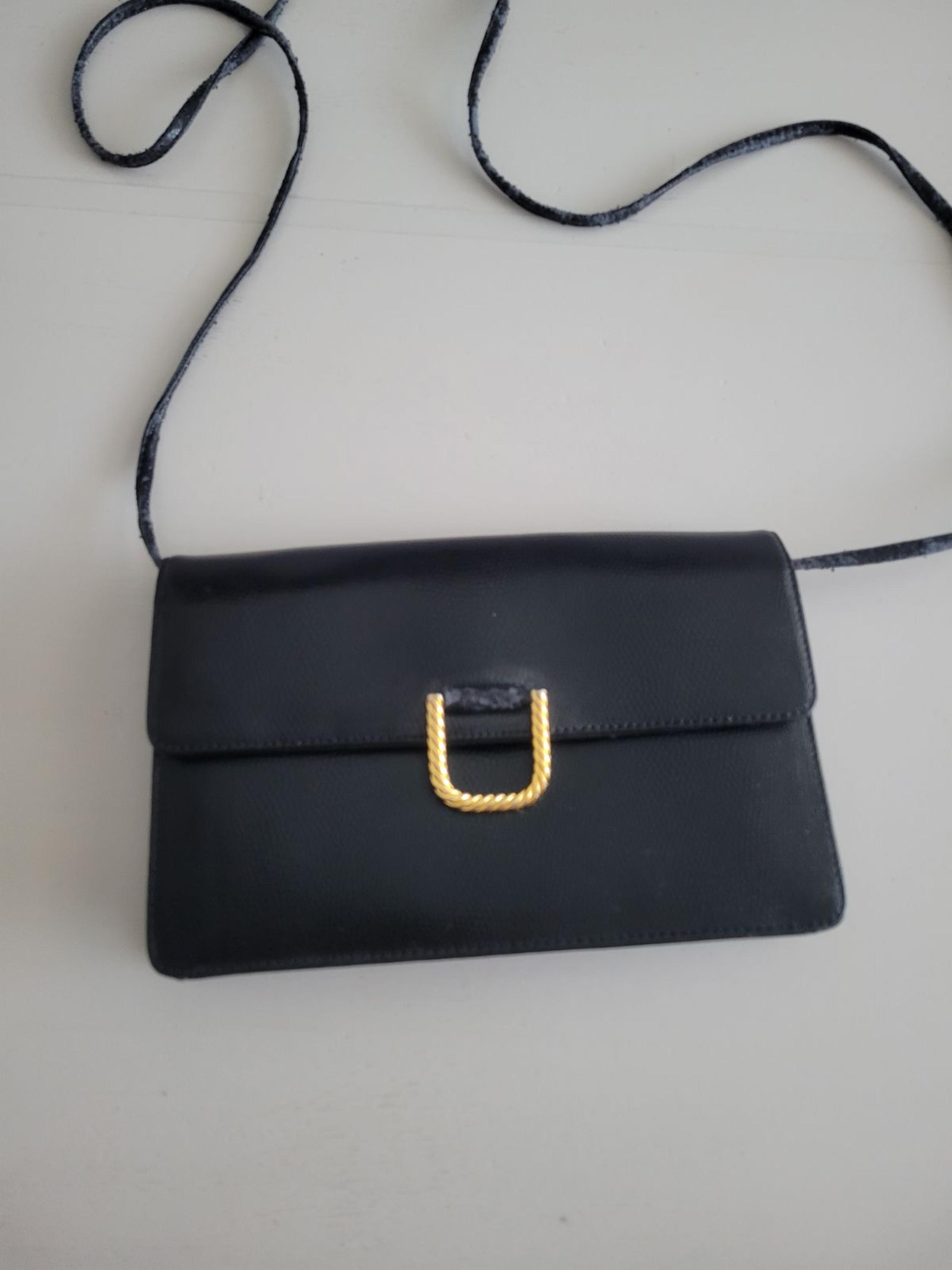 Givenchy Vintage Leather Clutch / Crossbody Bag