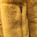 Yellow Faux Fur Jacket