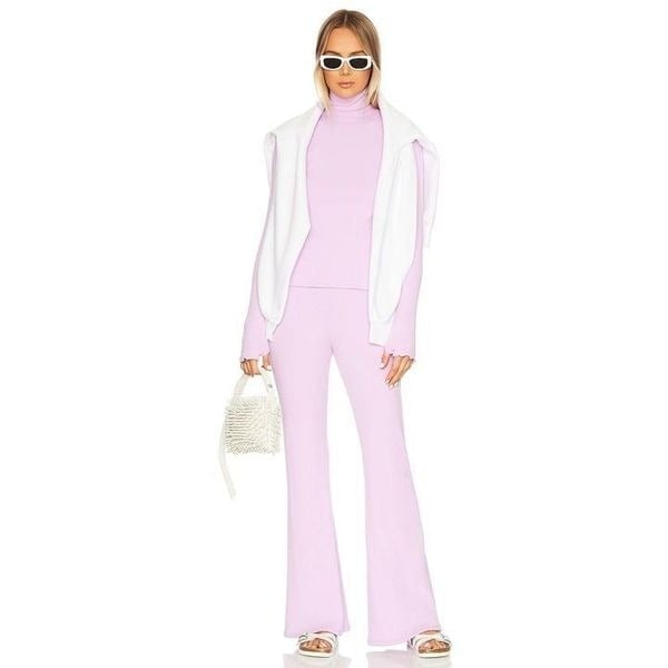 Show Me Your Mumu Layer Up Pants in Lilac Small Womens Strechy Trousers