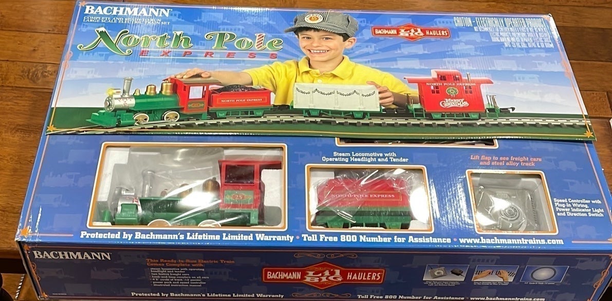 Bachmann G Scale North Pole Express item 90198 Ready-To-Run