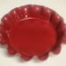 Emile Henry Red Ruffled 10 Pie Dish