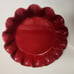 Emile Henry Red Ruffled 10 Pie Dish