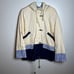 Vintage Andy John’s Women’s Lightweight Nautical Jacket Size Large Yellow & Blue