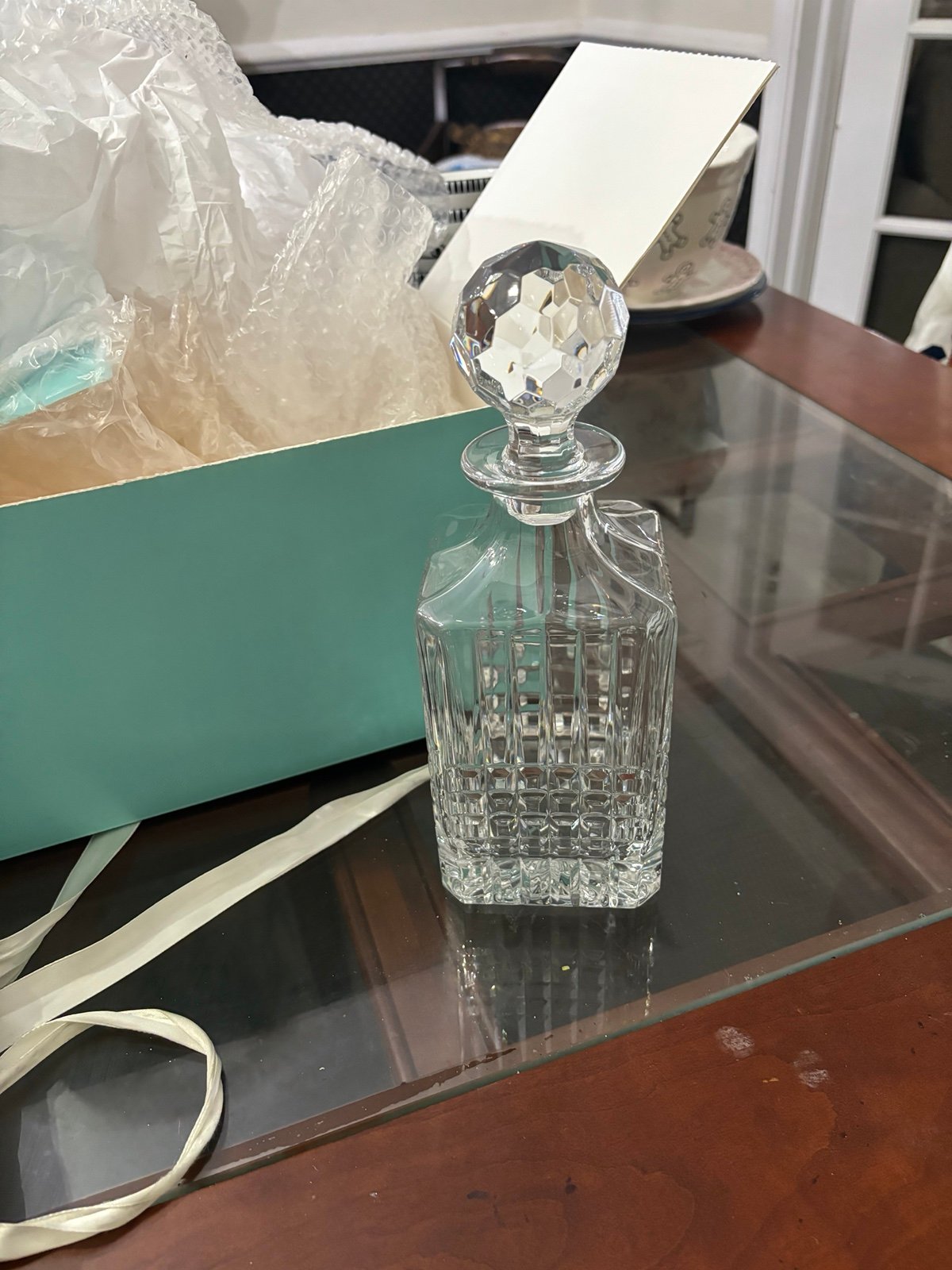 Tiffany decanter
