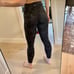 Lululemon Align High Rise 25” Black Camo Coal Multi Leggings Size 4