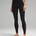 Lululemon Align High Rise 25” Black Camo Coal Multi Leggings Size 4