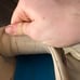 gucci rython mens size 12 shoes beige leather comfort causal sneakers Has some