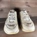 gucci rython mens size 12 shoes beige leather comfort causal sneakers Has some