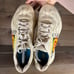 gucci rython mens size 12 shoes beige leather comfort causal sneakers Has some