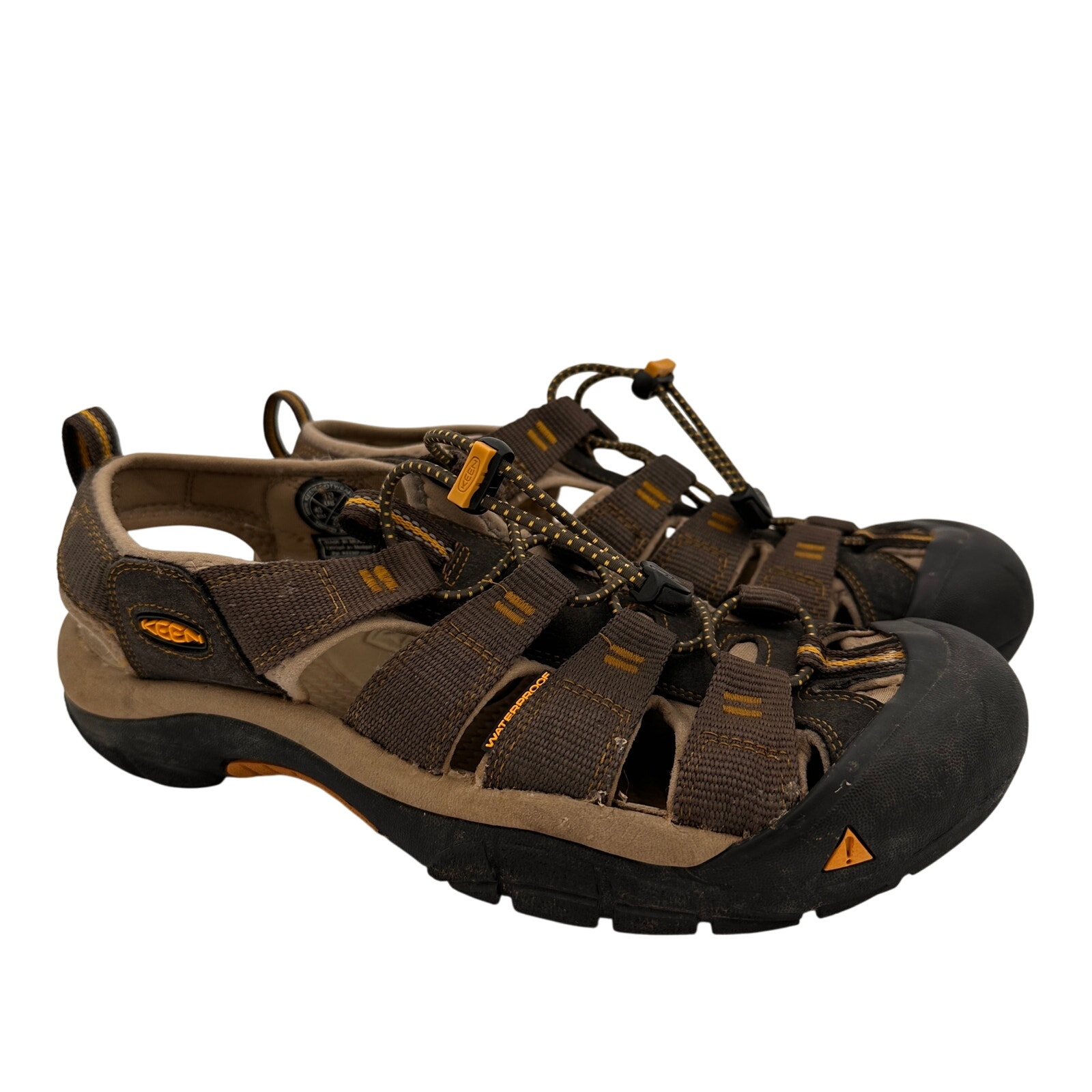 Keen Men's Newport H2 Brown Sandals Size 10