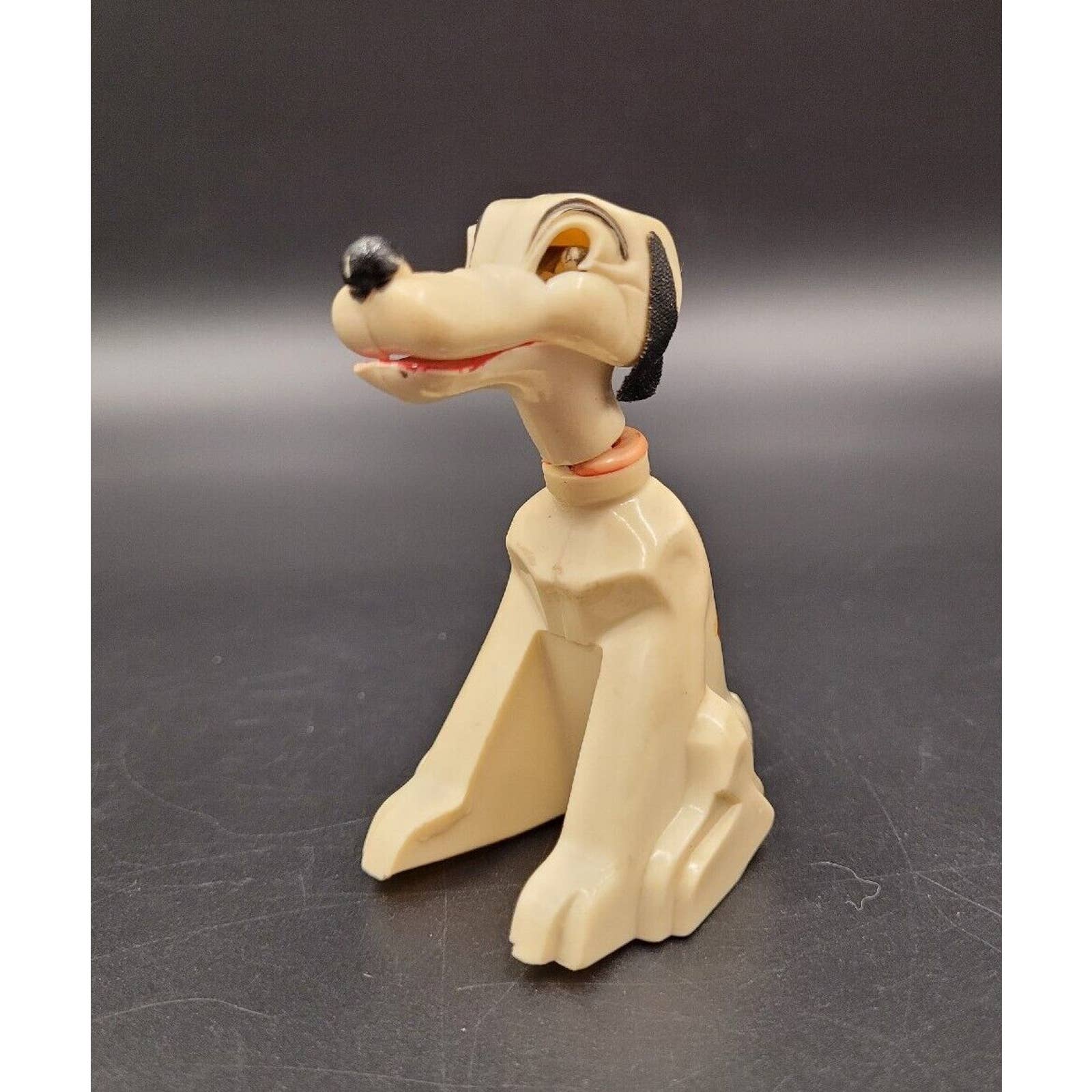 Vtg Bobble Head Pluto Dog Puppy 40s Plastic Souvenir Racine Wisconsin Nodder