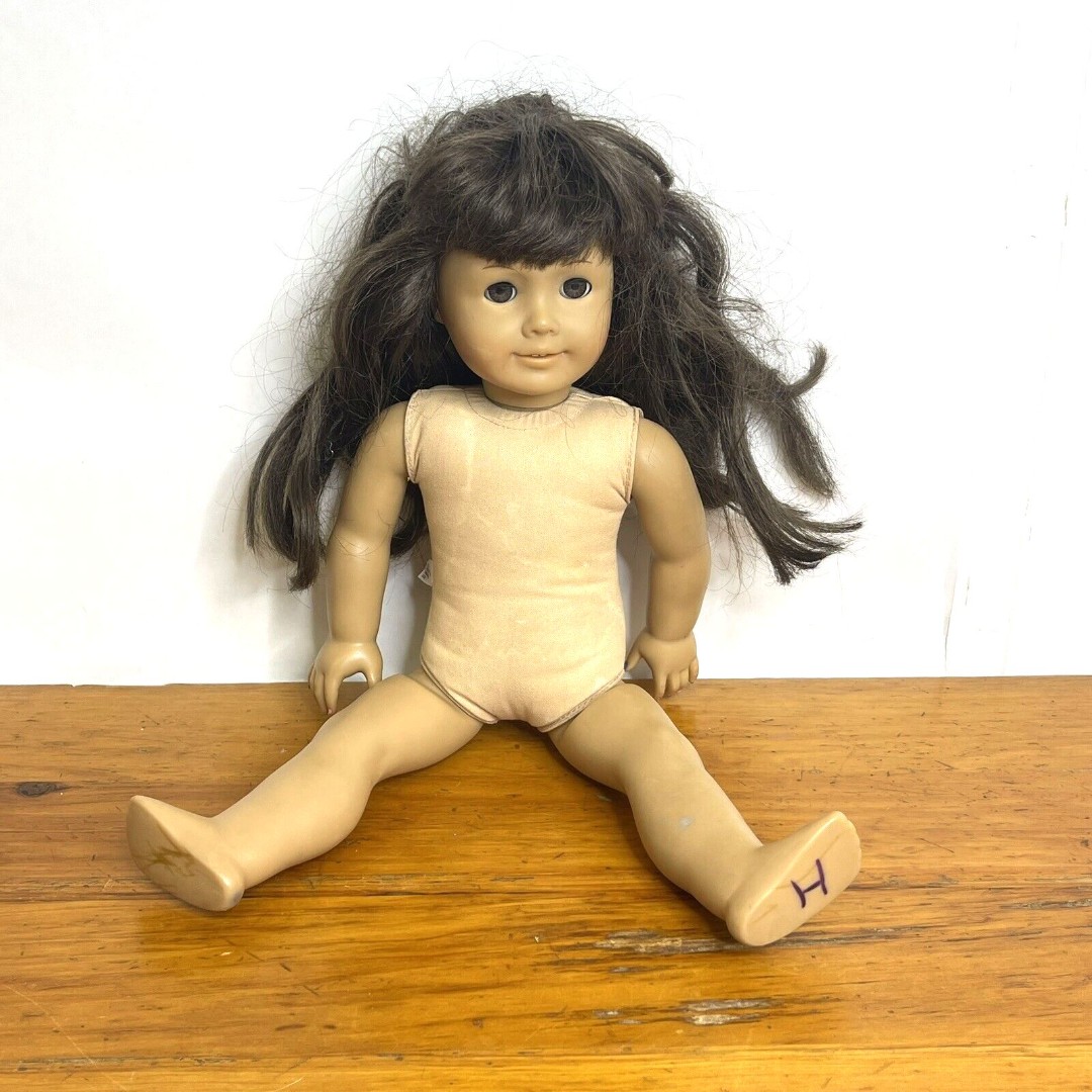 2008 American Girl 18 Samatha Doll for Parts or Repair Well-Loved No Clothes