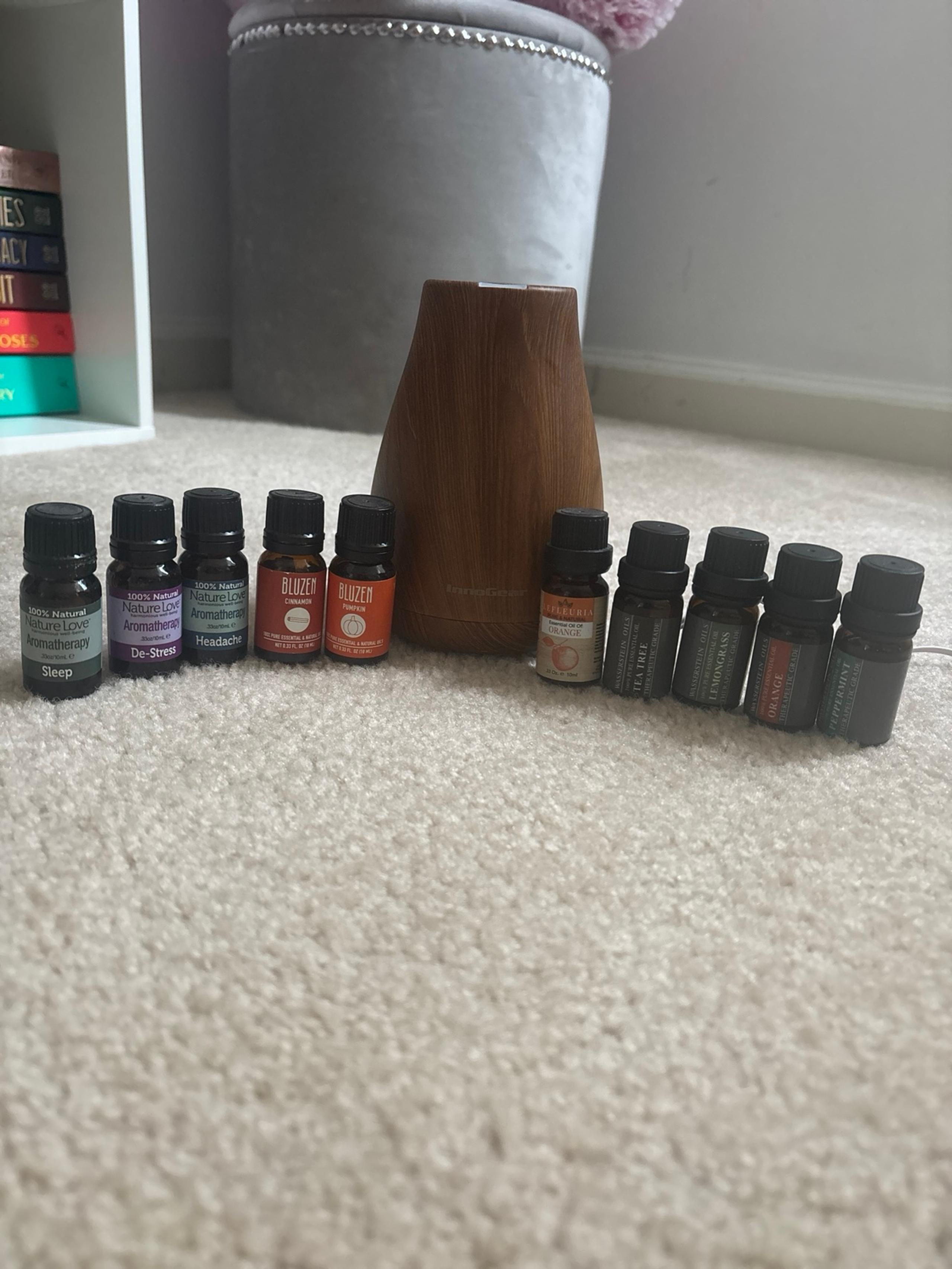 Aroma Diffuser with 10 Oils included