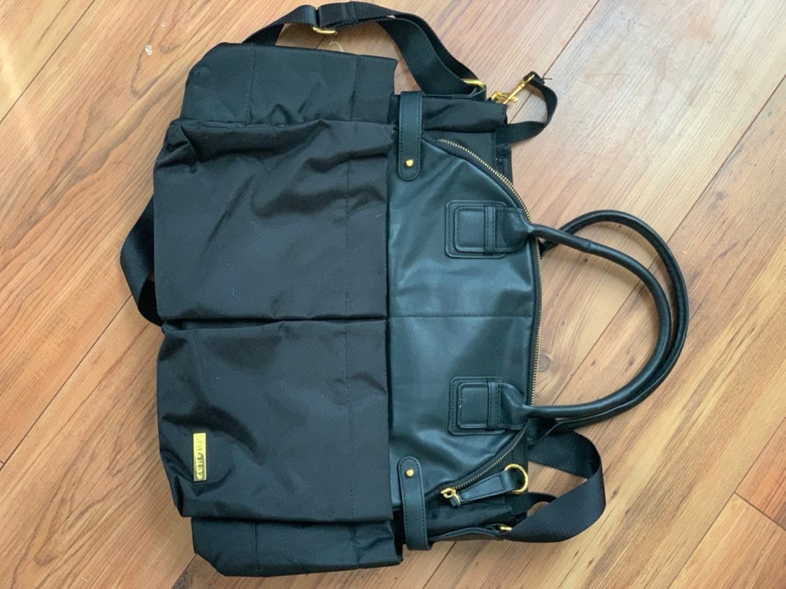 Skiphop black diaper bag