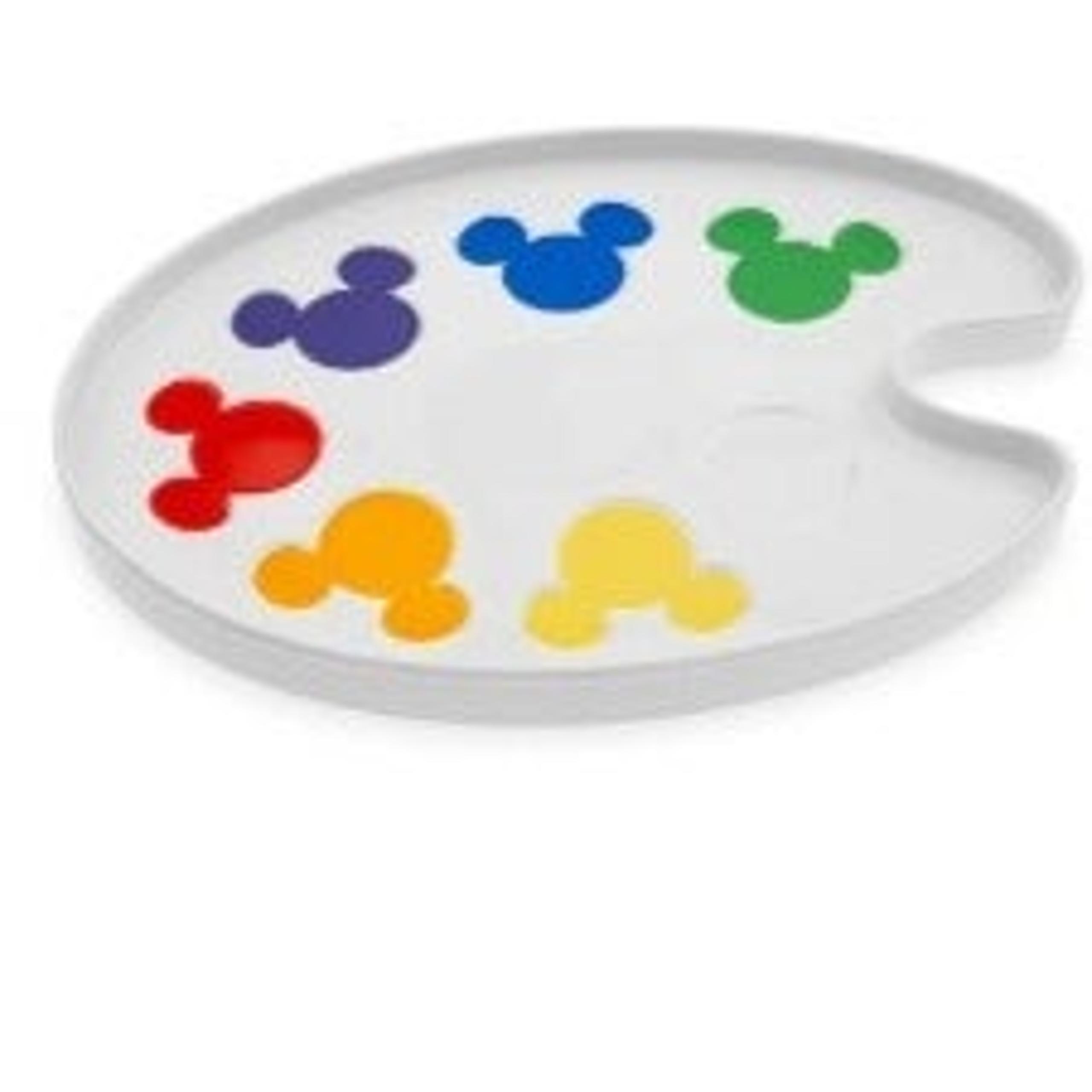Disney Parks Ink & Paint Collection Large Ceramic Color Palette Serving Platter