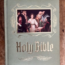 Vintage Heirloom Holy Bible Master Reference Edition Red Letter Printed In USA