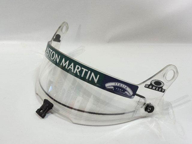 新品 Used Visor from Lance Stroll's 2021 Aston Martin F1 car. スポーツ選手