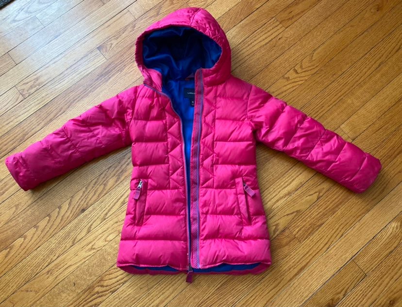 Hooded Girl's Puffer Jacket