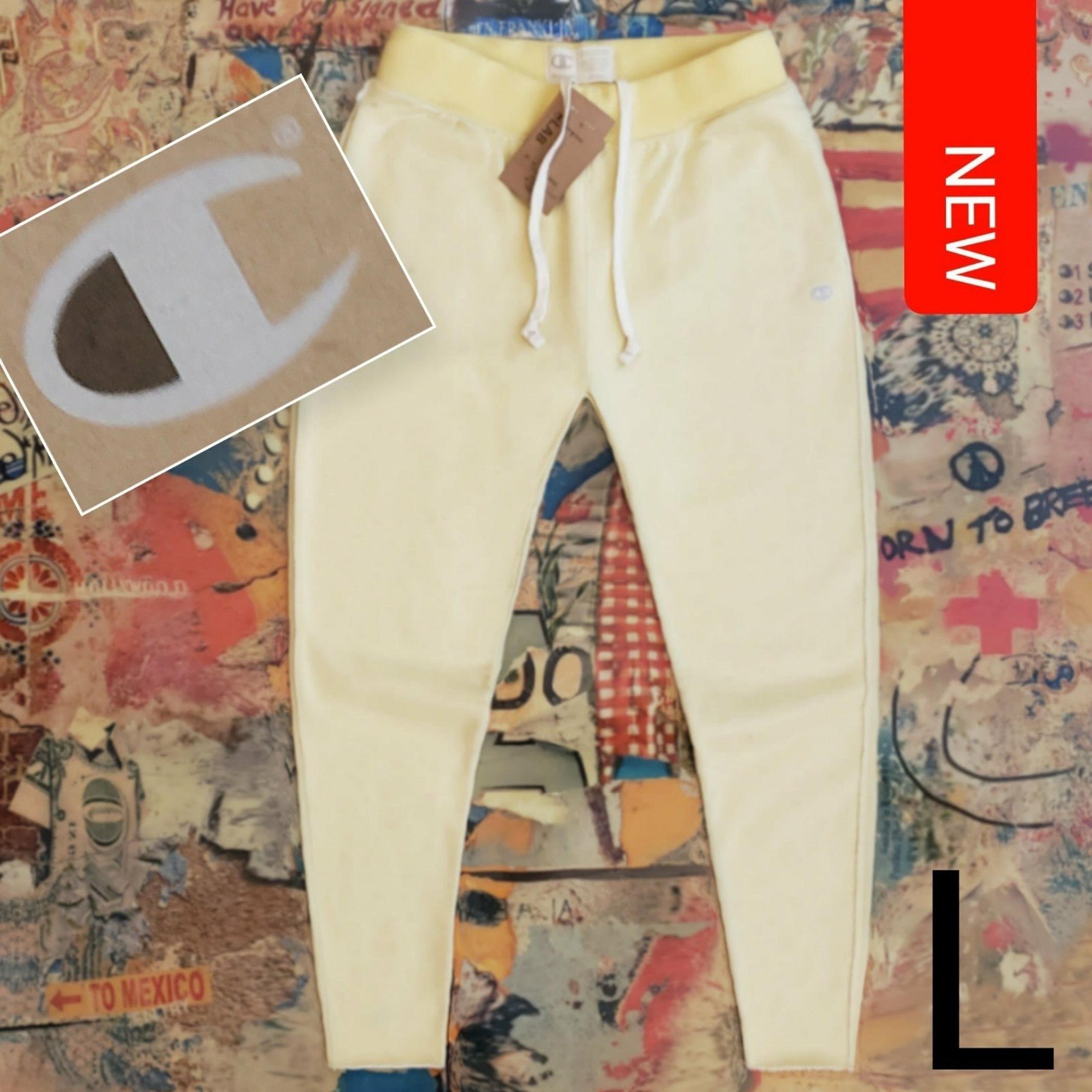 $75 New Champion Mens Vintage Reverse Weave Sweatpant! L