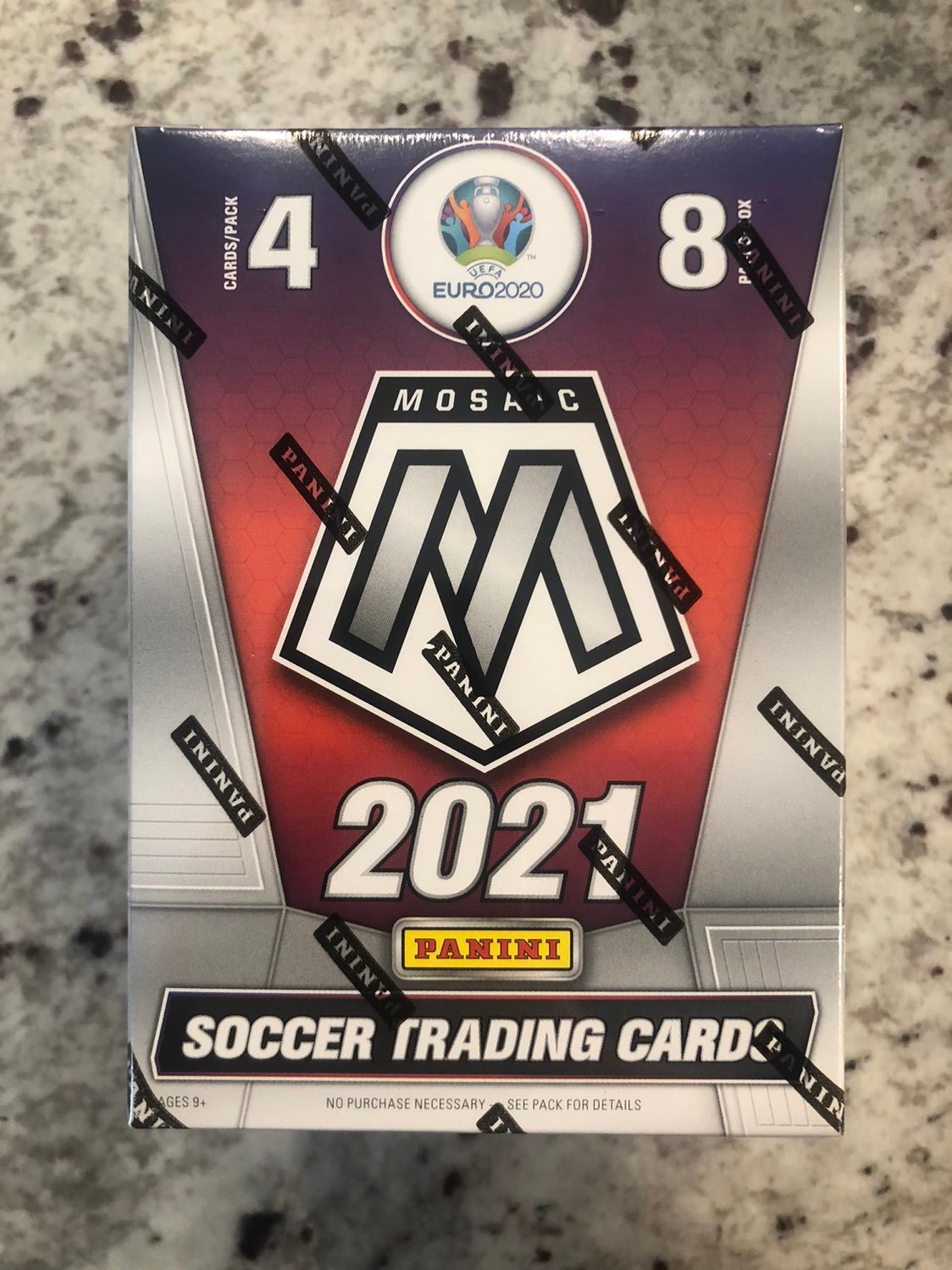 Panini Mosaic UEFA Euro Soccer Blaster Box