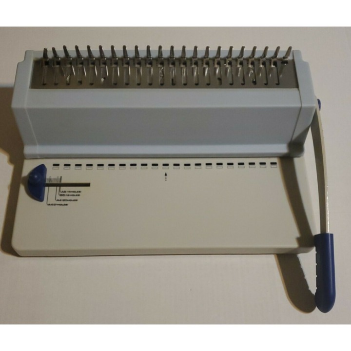 Plastic Spiral Coil Insert Binding Machine Binder Manual Punching Holes Machine