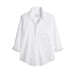 Frank & Eileen Barry Featherweight tailored button up shirt in White size L