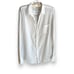 Frank & Eileen Barry Featherweight tailored button up shirt in White size L