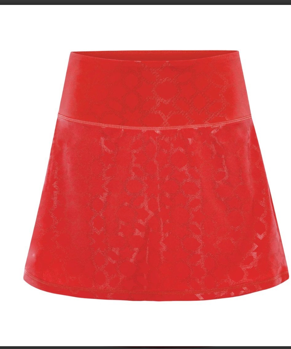 Crowned athletics Arabian nights skort red