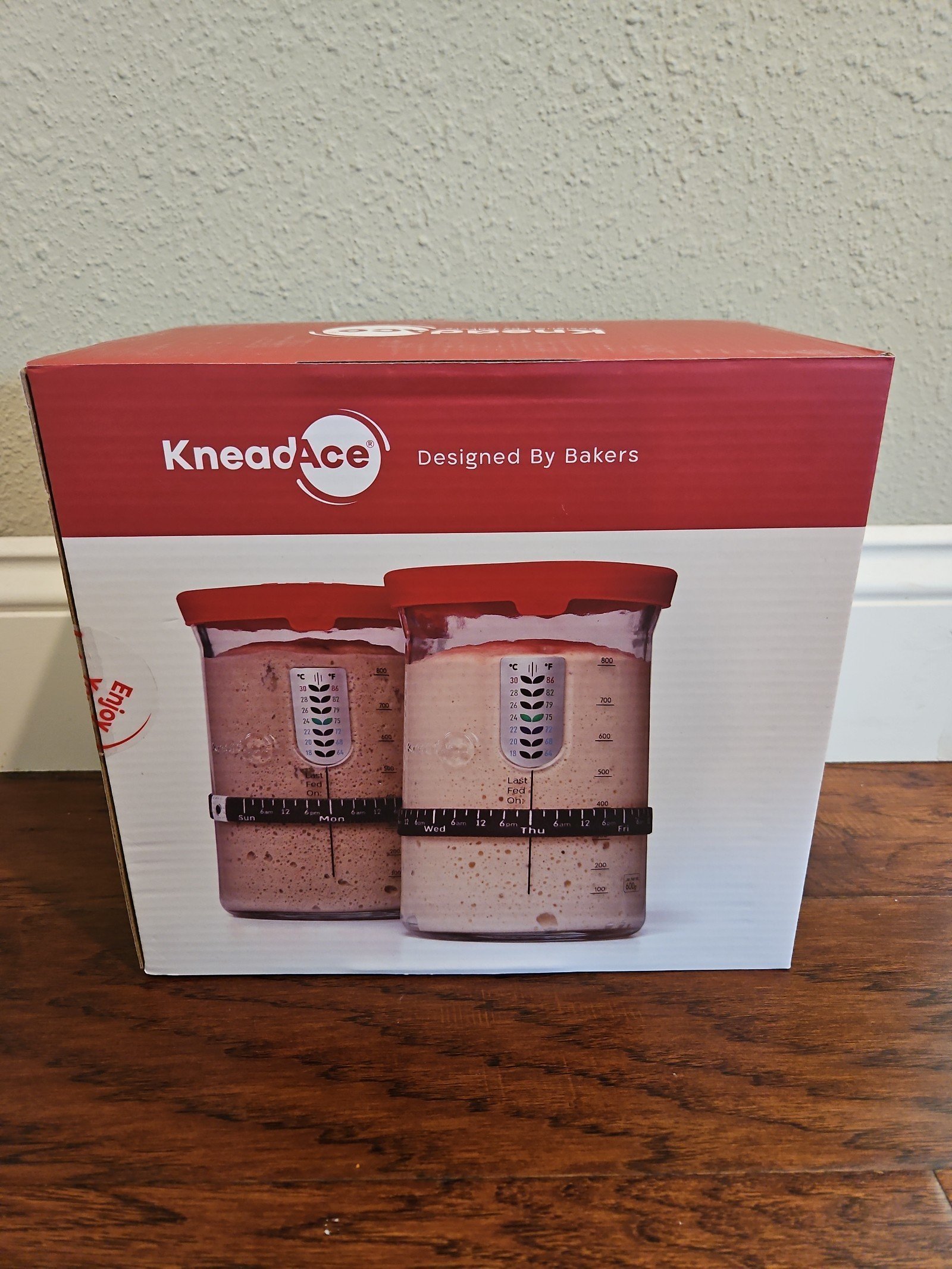 NEW Knead Ace Pro Sourdough Bread Jar Starter Kit