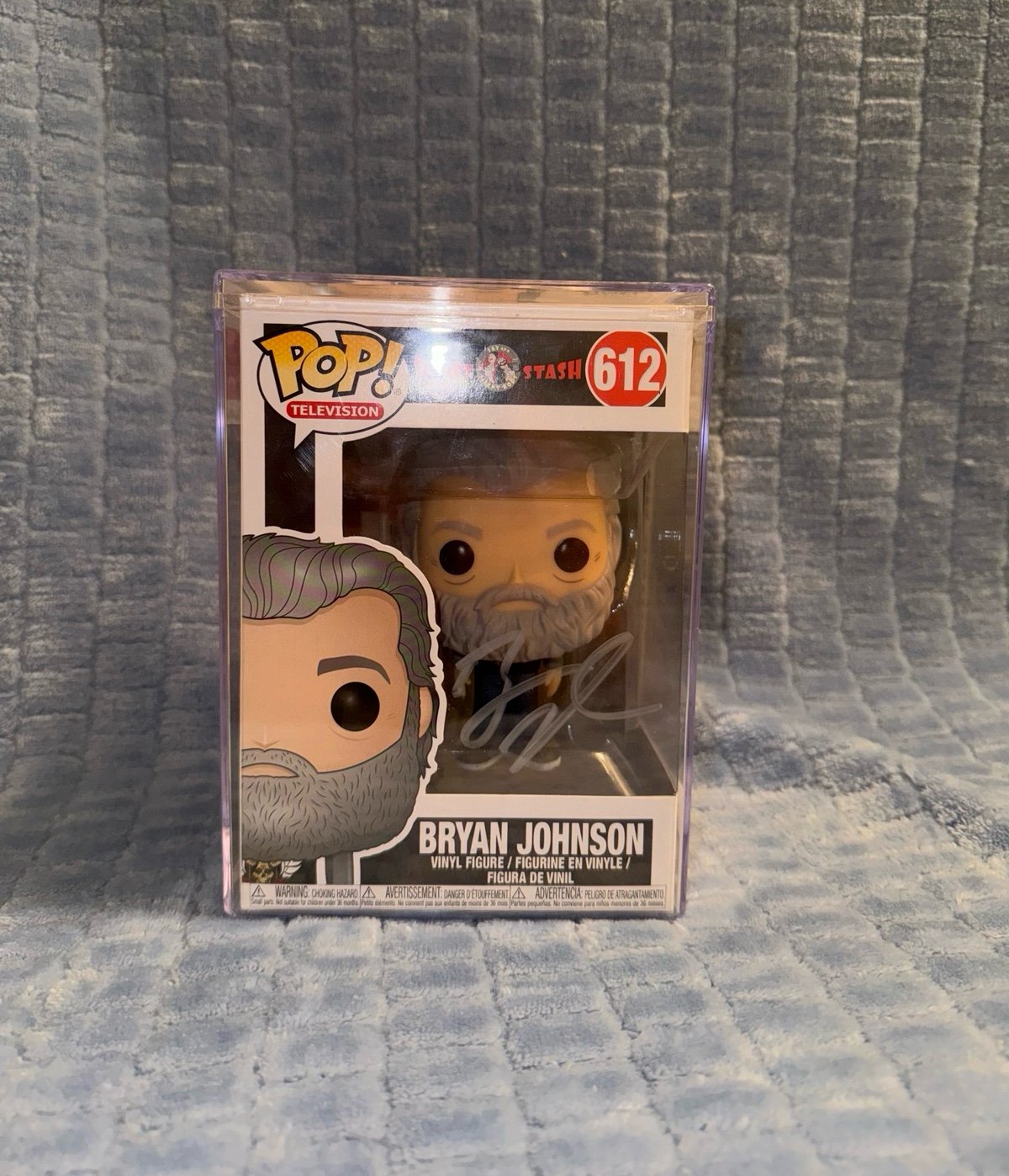 Bryan Johnson 612 Signed Funko Pop