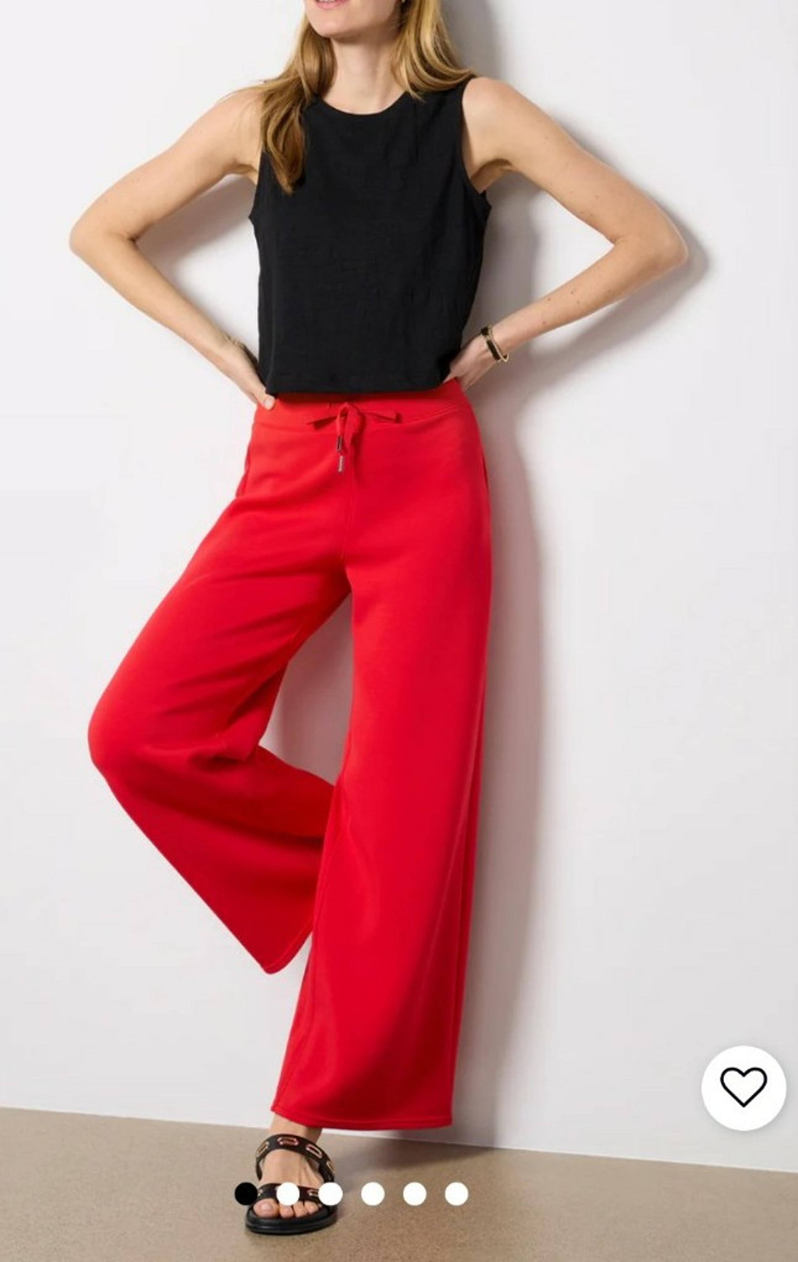 Spanx AirEssentials Wide Leg Pants Womens Size Medium pull on