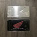 Honda black Brand New Front Vanity Metal Plate Frame Holder (2 Pack)