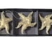 Set Of 12 Tommy Bahama Glass Coastal Beach 4” Starfish Christmas Ornaments