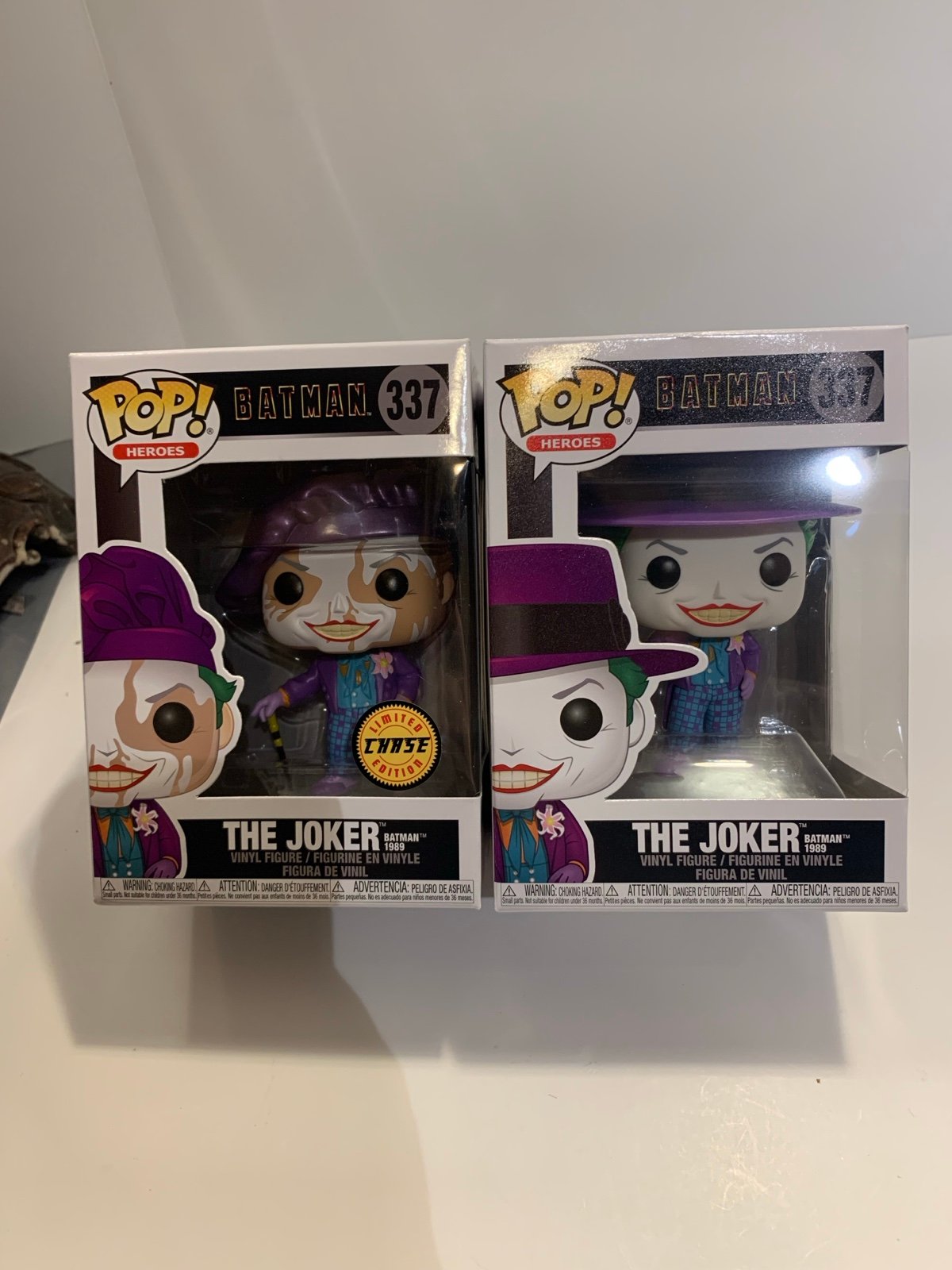 The Joker #337 DC Batman(1989) Chase & Common Funko Pop Bundle