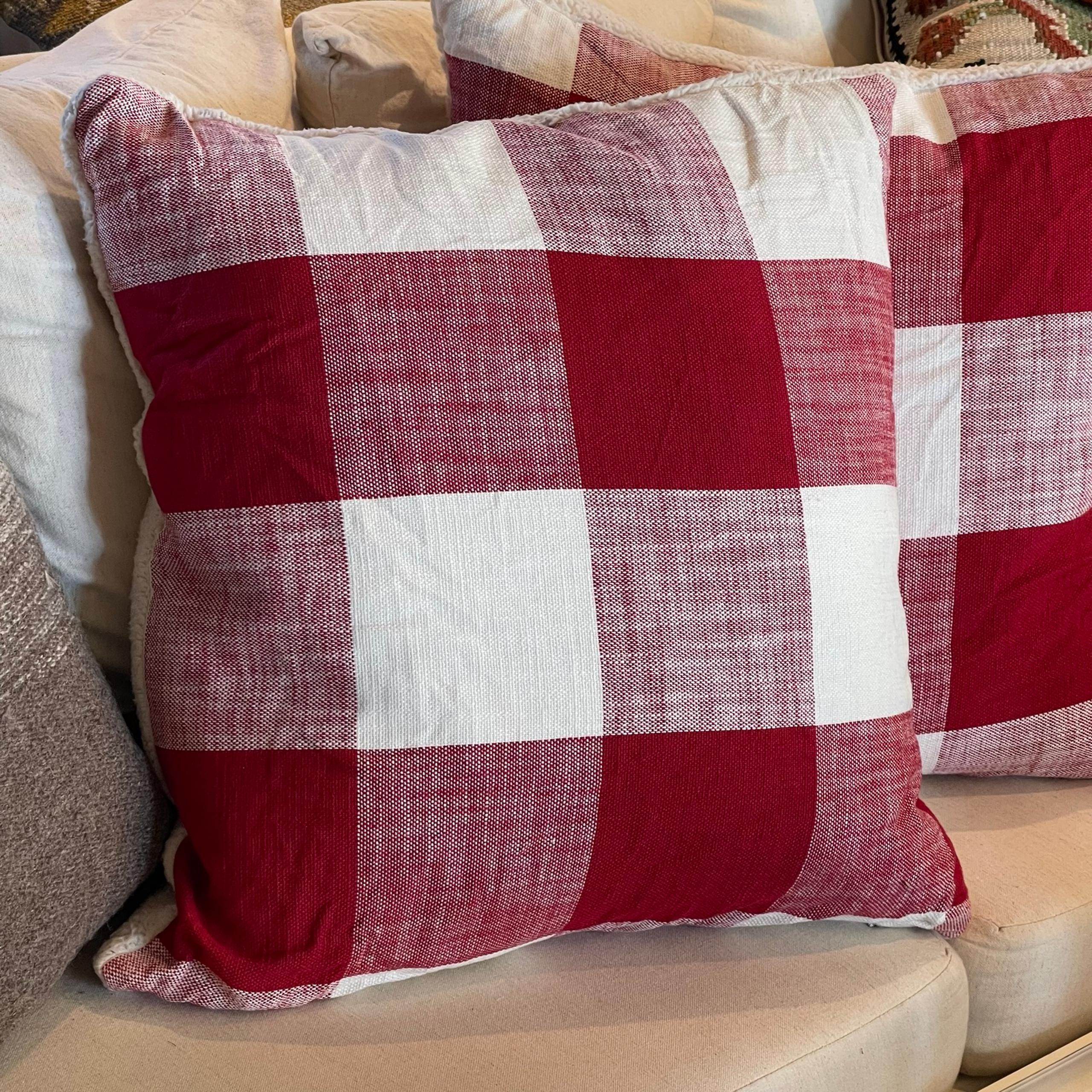 Nwt Bee & Willow Buffalo plaid 26” Throw Pillow