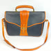 Genuine Dooney & Bourke vintage all weather leather briefcase messenger bag