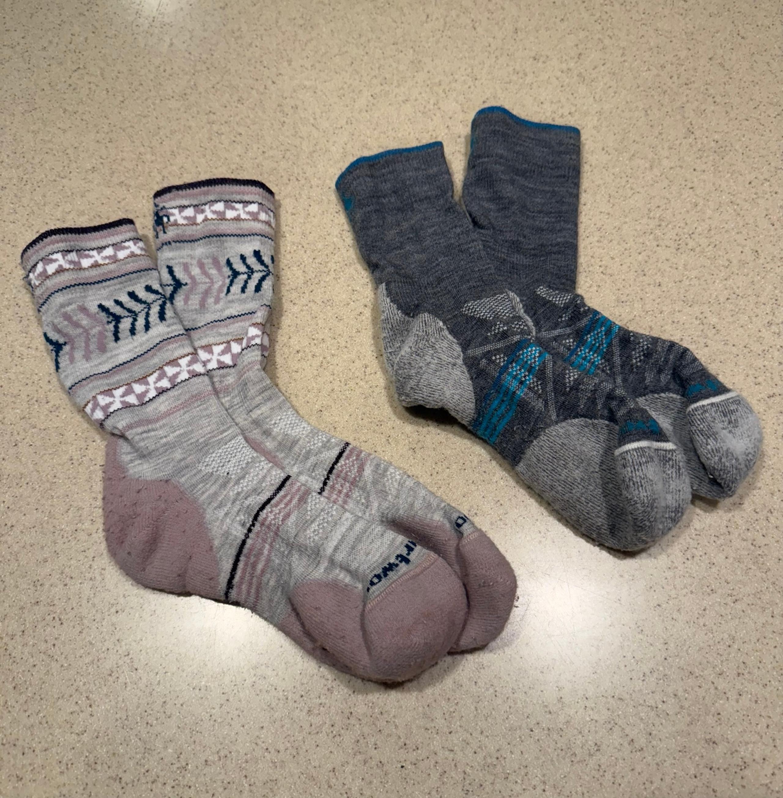 Women’s Smartwool Crew Length Socks; Large