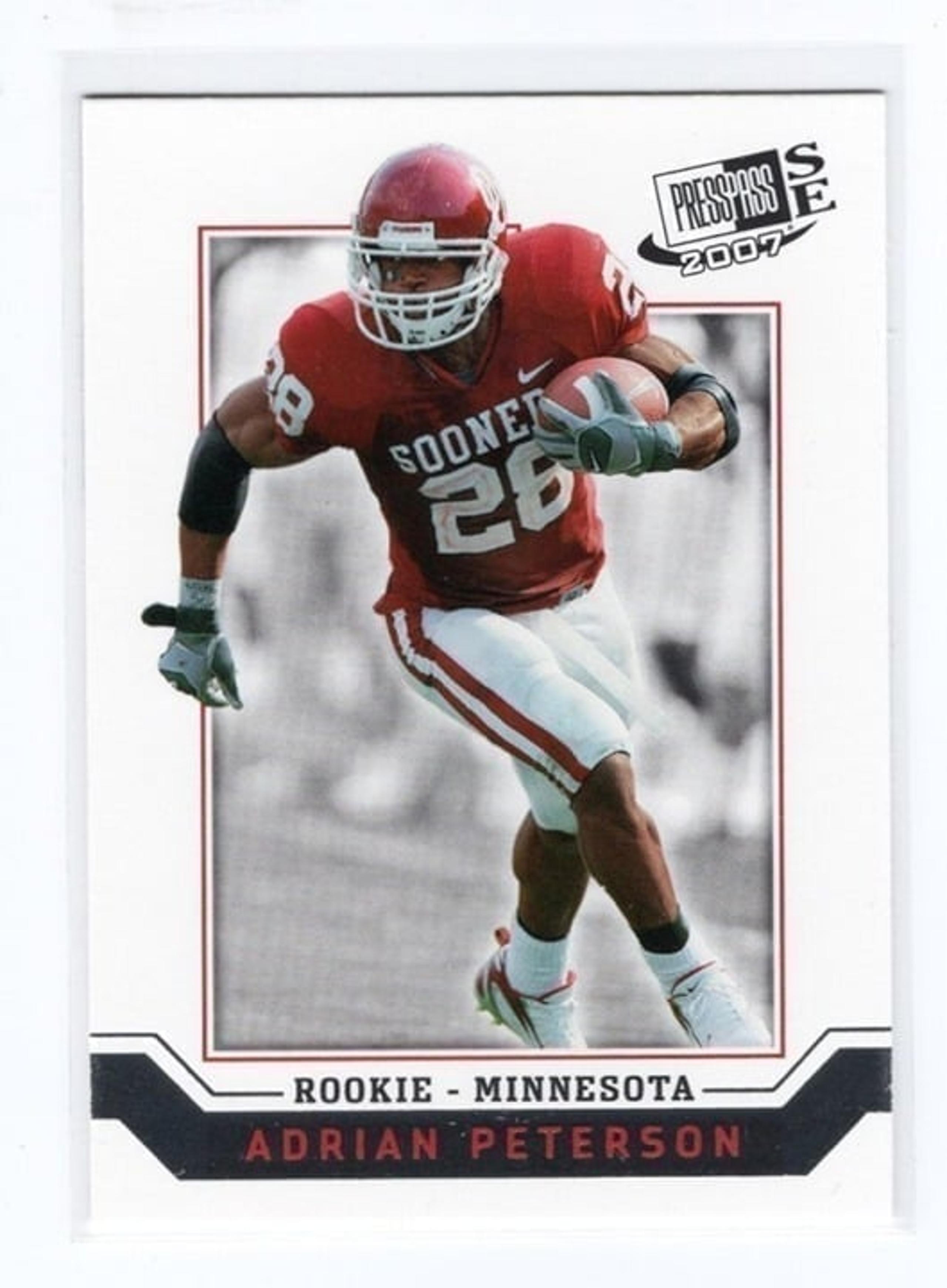 2007 Press Pass SE Adrian Peterson Rookie Card RC #29