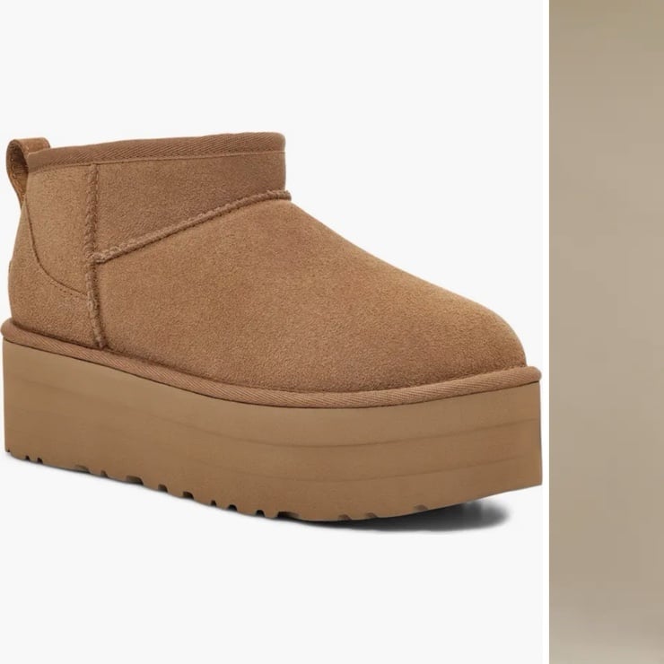 UGG Platform Chestnut Ultra Mini Boot