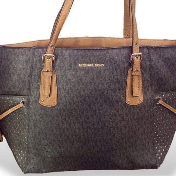 michael michael kors metallic signature east west crossbody