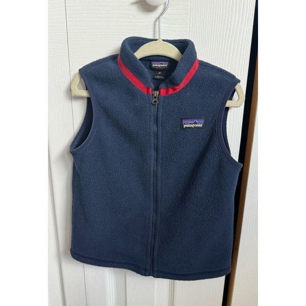 Patagonia 3T Synchilla Navy Blue Fleece Boys Vest