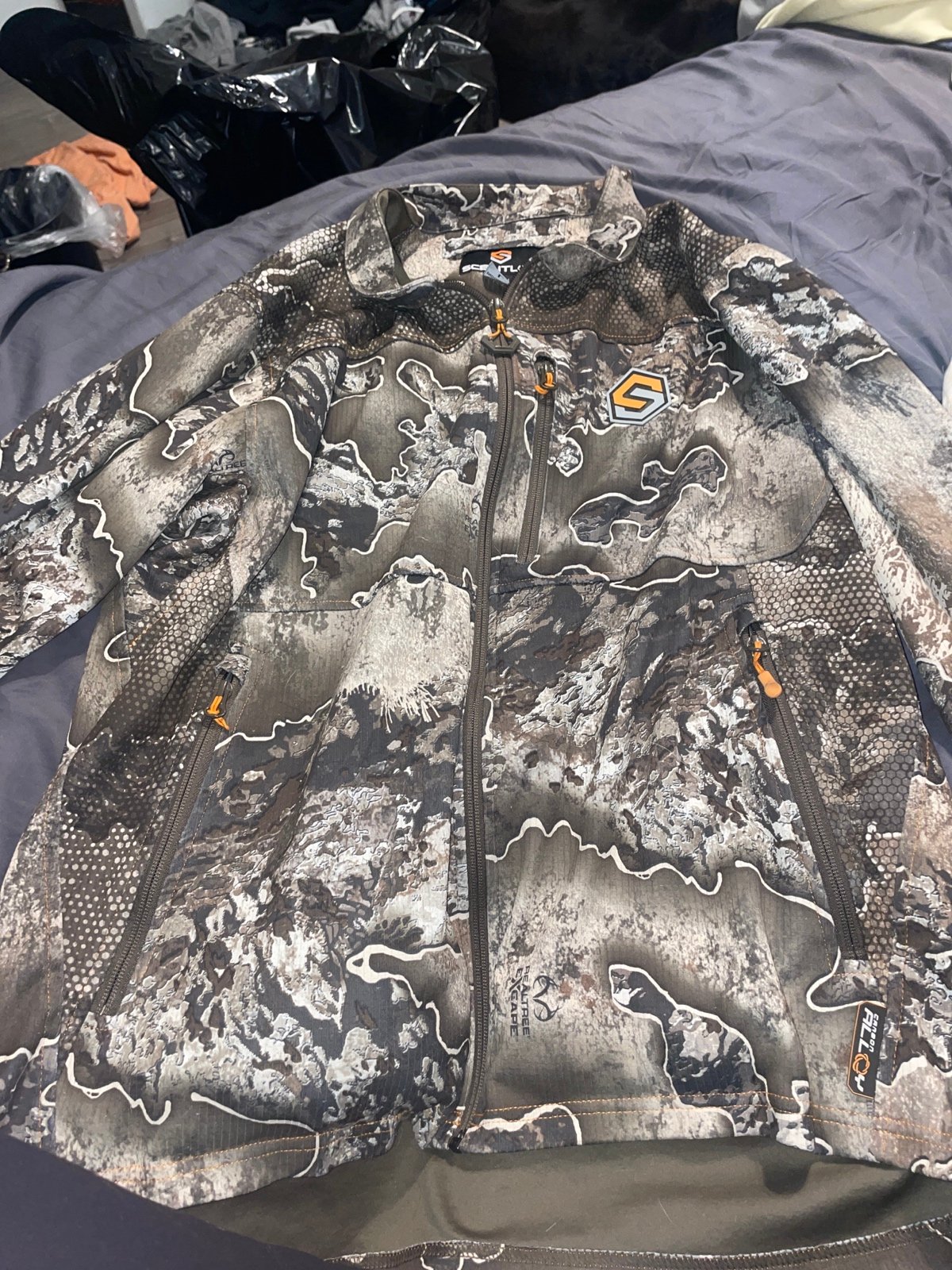 Scentlok full zip jacket Large